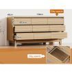 ALFORDSON 9 Chest of Drawers Minimalist Storage Cabinet Dresser Tallboy Wood