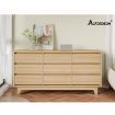 ALFORDSON 9 Chest of Drawers Minimalist Storage Cabinet Dresser Tallboy Wood