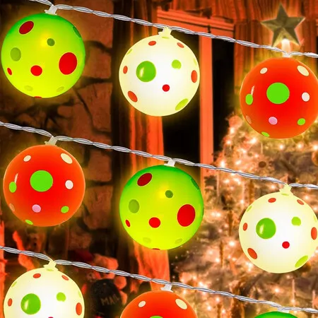 Battery Operated Christmas Lights, Christmas Decorations for Tree, 3 Meters 20 LED Waterproof Christmas Lights for Christmas Tree