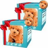 AI Robot Dog,Nicco-My Realistic Robot Puppy,RobotPuppy That Acts Like a Real Puppy,Walking/Barking/Tail Wagging,Interact Like a Real Pet for Pet Lovers