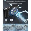 5K Digital Camera for Photography,64MP Touchscreen WiFi Camera with AF 6X Optical & 16X Digital Zoom,Dual-Lens Vlogging Camera,Compact Camera with Flash