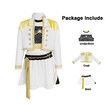 Halloween Demon Costumes Pop Singer Cosplay Embroidery Coat Top Shorts Costume Dance Stage Outfit Size 130cm