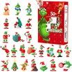 Christmas Grinch Advent Calendar 2026  Countdown Calendars 24 Days  Hanging Pendant Xmas Surprises 24 Collectible toys