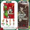 Christmas Grinch Advent Calendar 2026  Countdown Calendars 24 Days  Hanging Pendant Xmas Surprises 24 Collectible toys