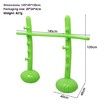 Inflatable Limbo Game 145 130cm Height Summer Water Beach Fun Adjustable Beach Birthday Hawaiian Pool Christmas Birthday Gift COL Green