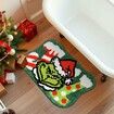 Christmas Bathroom Rugs, Green Christmas Rug for Bathroom Decor, Xmas Bath Mat, Soft Non Slip Washable Bath Rug(80X120 CM)