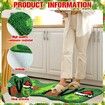 Believe Christmas Runner Rug Lime Green Red Bathroom Rug Indoor Christmas Decorations Washable Xmas Bath Mat for Bathroom Bedroom-60*90cm
