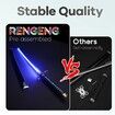 Light Up Sword,101cm 40 Inches Rechargeable Plastic Replica with Belt & Stand,Sword with Original Texture Muichiro