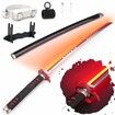 Light Up Sword,101cm 40 Inches Rechargeable Plastic Replica with Belt & Stand,Sword with Original Texture Firegod