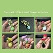 Cute mini Vase Fridge Magnets, 3D Resin vase Refrigerator Magnets, Shatterproof Multifunctional and Fun Fridge Accessories for Decoration, 8Pcs