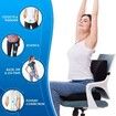 Seat Cushion and Lumbar Support Pillow for Office Chair,Memory Foam Car Seat Cushions Back Support Pillows of Back,Tailbone and Sciatic