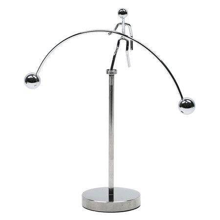 Steel Balance Toy Balancing Tumbler Toy Kinetic Art Balance Decompressive Science Psychology Home Office Desk Decor