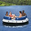 Bestway Floating Pool Giant Island Party Raft Swim Platform Inflatable Tube 4 Persons 239cm