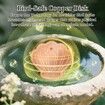 2Pcs Bird Bath Copper Disk, 99.9% Pure Copper with 3 Point Support Design Enhances Water Purity for Outdoor Bird Baths and Bowls