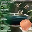 2Pcs Bird Bath Copper Disk, 99.9% Pure Copper with 3 Point Support Design Enhances Water Purity for Outdoor Bird Baths and Bowls