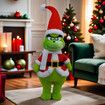 Christmas Green Grinch Plush Toy Extendable 20*13* 85CM Holiday Decor Birthday Gift