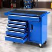 Giantz 6 Drawer Tool Chest Trolley Cabinet Cart Toolbox Storage Organiser Wheels