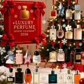 Luxury Perfume Advent Calendar 2026, 24 Day 2D Acrylic Perfume Display Gift Set for Women and Men