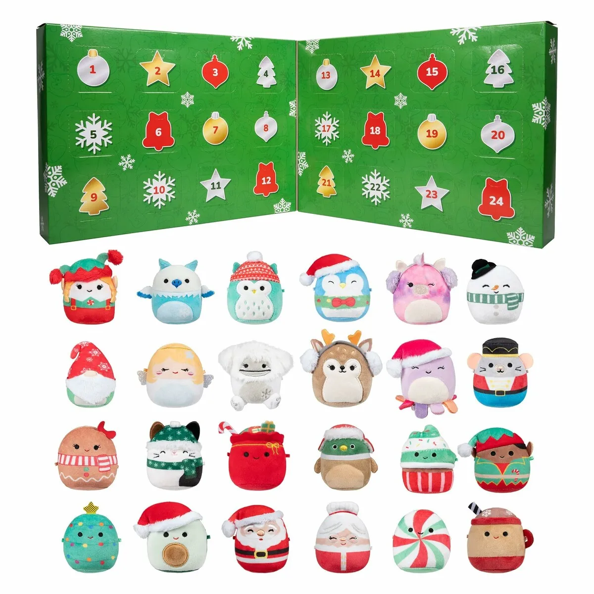 2025 Christmas Plush Advent Calendar 24 Days of 2.5In Cute Mini Plush ...
