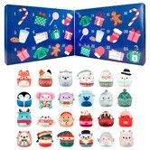 Christmas Plush Advent Calendar Micro-mallows Squish-mallows Original 24-Day Holiday Plush Advent Calendar