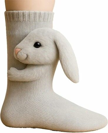 Animal Socks,3D Knit Animal Sloth Socks for women,Cute Plush Animals Hug Sock,Long Stocking Sock for Christmas Gifts