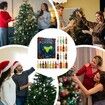 2025 Cocktail Advent Calendar 24 Days Christmas Countdown Calendar With 24 Miniature Cocktail,Countdown Surprise Gifts for Cocktail Lovers