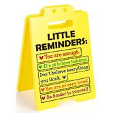 Inspirational Positive Gifts Women, Motivational MentalSelf Love Gift for Men Coworker College, Little Reminders Office Dorm Decor Sign