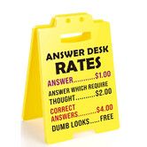 Funny Gag Office Decor, White Elephant Gifts Christmas Stocking Stuffers Xmas Fun Cubicle Accessories Decoration Plaque Desk Sign Gift for Men Woman