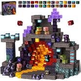 100PCS Magnetic Building Blocks Magnet Cubes Stacking Construction Set, STEM Montessori Sensory Toys for Boys Girls Christmas Birthday Gifts