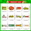 12 Pcs Grinch Christmas Tree Ornaments, Christmas Tree Decorations, Outdoor Tree Festival Ornaments for Christmas Party Supplies and Gifts