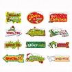 12 Pcs Grinch Christmas Tree Ornaments, Christmas Tree Decorations, Outdoor Tree Festival Ornaments for Christmas Party Supplies and Gifts