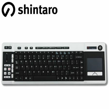 Shintaro Wireless Media Center Ergonomic Keyboard