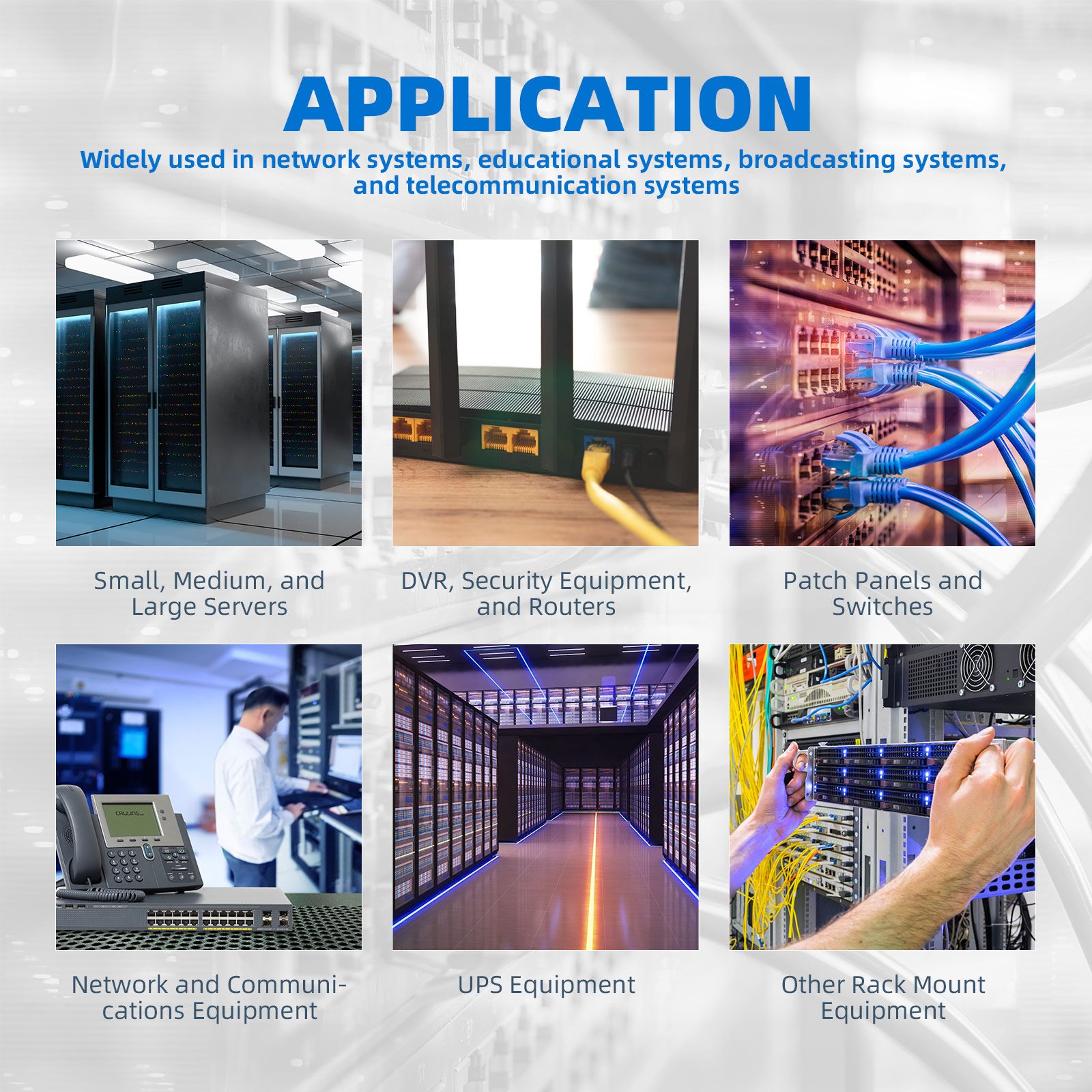 4U Network Server Cabinet Wall Mount Data Rack Enclosure 19 Inch Deep with Locking Glass Door Removable Side Panels Comms LAN IT Computer Equipment