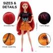 Kpop Demon Doll Set with Trendy Outfits,32cm Doll New Christmas Decorations Gifts (Red)