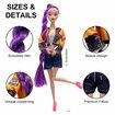Kpop Demon Doll Set with Trendy Outfits,32cm Doll New Christmas Decorations Gifts (Multicolor)