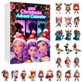 Kpop Demon Advent Calendar 24 Days Countdown Mini Toys Ornaments Gifts Holiday Halloween Christmas Gift Decoration