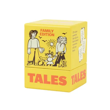 TALES Conversation Starter Cards Bundle, Family Editions, Perfect for Game Nights, Family Dinners, Gifts, Holidays, and Meaningful Connections
