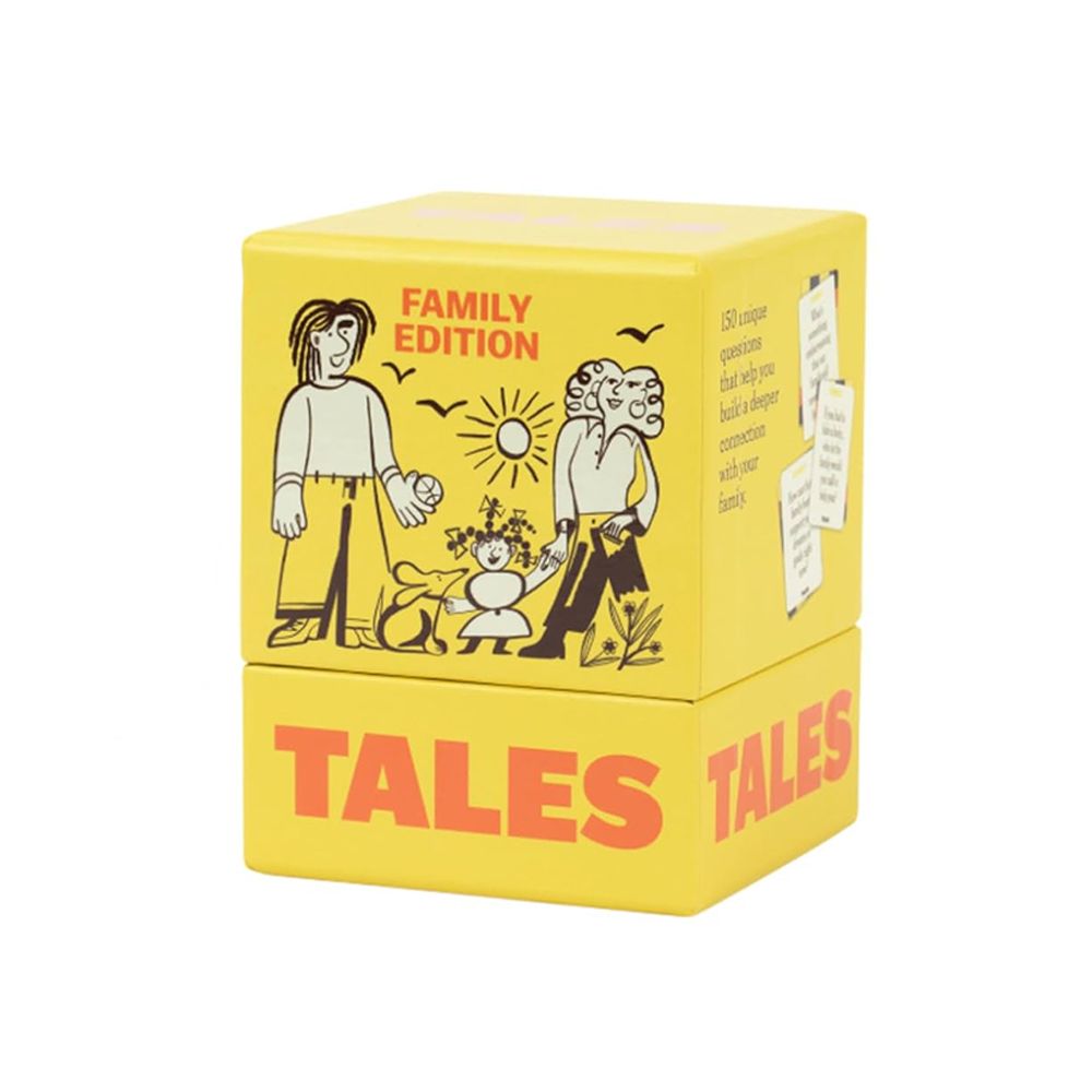 TALES Conversation Starter Cards Bundle, Family Editions, Perfect for Game Nights, Family Dinners, Gifts, Holidays, and Meaningful Connections