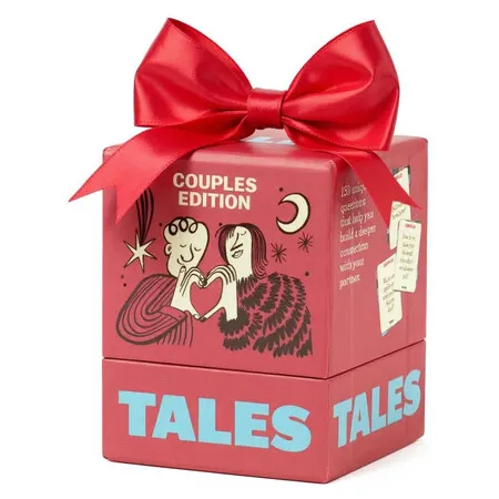 TALES 150 Conversation Starter Cards, Couples Edition, Perfect for Couples Games for Men Women, Date Night Ideas, Gifts