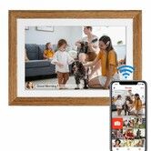 10.1 Inch Smart WiFi Digital Photo Frame 1280x800 IPS LCD Touch Screen,Auto-Rotate Portrait and Landscape,Built in 32GB Memory