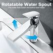 81H74-CHR WELS 5 Star 6.0 litres /Minute WELS Registration T42322 Mixer Tap Faucet Tapware Cold Hot Water Washing Brass Chrome Countertop Single Handle