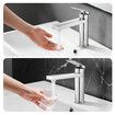 81H74-CHR WELS 5 Star 6.0 litres /Minute WELS Registration T42322 Mixer Tap Faucet Tapware Cold Hot Water Washing Brass Chrome Countertop Single Handle