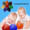 Mini Basketballs Orange 2 Pack 5In Set with Pump Needle Durable Material for Mini Hoop Age3+ Kids for Pool Indoors Outdoors