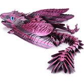Dragon, Articulated Dragon,Fidget Dragon,3D Printed Toys,Desktop Pet (Stellarscale)