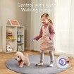 Remote Control Electronic Plush Puppy Dog Toy, Fun Interactive Toys, Walks, Barks, Shake Tail, Gift for Girls Boys Age 3 to 6 Year Old