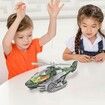 Helicopter Plane Toys Dinosaur Dino Transforming Toys with Light Music and Spray Effect Automatically Avoid Obstacles for Boys and Girls