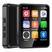 128GB MP3 Player with Bluetooth,Portable Digital Music Player with Speaker,2.4In Full Touch Screen,HiFi Sound,FM Radio,Recorder,Wired Earphones Included