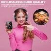128GB MP3 Player with Bluetooth,Portable Digital Music Player with Speaker,2.4In Full Touch Screen,HiFi Sound,FM Radio,Recorder,Wired Earphones Included