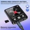 128GB MP3 Player with Bluetooth,Portable Digital Music Player with Speaker,2.4In Full Touch Screen,HiFi Sound,FM Radio,Recorder,Wired Earphones Included