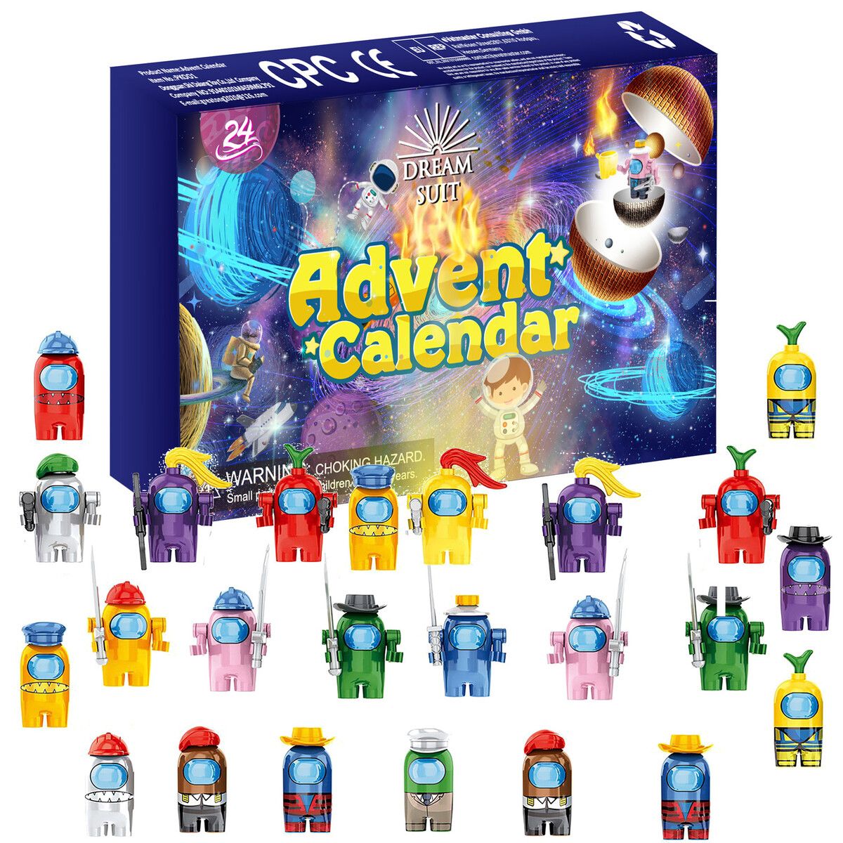 Mini Building Blocks Advent Calendar 2025, 24 Day Christmas Countdown ...